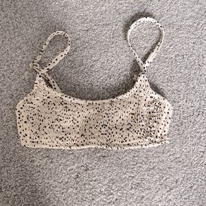 aesthetic pattern bikini top, lightly worn